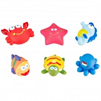 Купить: Roxy Kids 6 шт набор игрушек для ванной морские жители