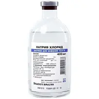 Купить: Натрия Хлорид  р-р д/инфузий 0,9% 400мл
