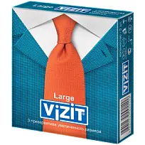 Купить: Vizit Large 3 шт презервативы увеличенного размера