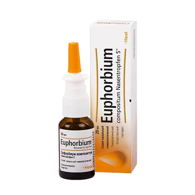 Купить Эуфорбиум Композитум Назентропфен С 20 мл спрей назальный