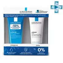 Купить: La Roche-Posay Lipikar набор молочко 200мл + гель 200мл -50% на второй