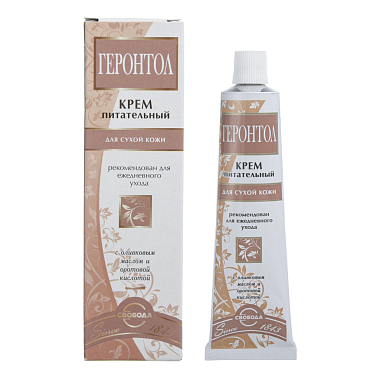 Купить Свобода Геронтол 40 г крем для лица питательный