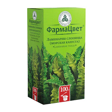 Купить Ламинария слоевища 100 г пачка