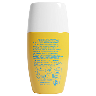 Купить Uriage Bariesun Ultra-Light Fluid эмульсия солнцезащитная фл 30мл ультралегкая SPF 50+