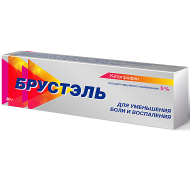 Купить Брустэль 5 % 30 г гель для наружного применения