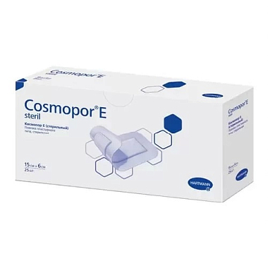 Купить Cosmopor E 6 см x 15 см 25 шт повязка послеоперационная самоклеящаяся стерильная
