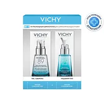Купить: Vichy Mineral 89 15 мл набор 30 мл гель-сыворотка + 15 мл уход для кожи вокруг глаз