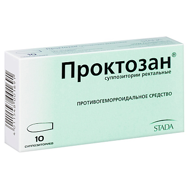 Купить Проктозан 10 шт суппозитории ректальные
