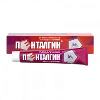 Купить: Пенталгин Экстра-Гель 5 % 50 г гель для наружного применения