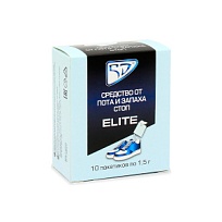 Купить: 5D Elite 1,5 г 10 шт средство от пота и запаха стоп пакетики