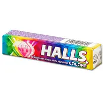 Купить: Halls Colors 25 г карамель леденцовая ассорти