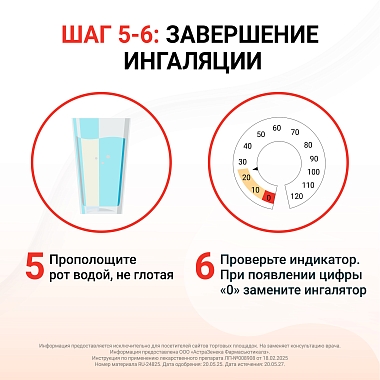 Купить Симбикорт Рапихалер 160 мкг + 4,5 мкг 120 доз аэрозоль для ингаляций дозированный