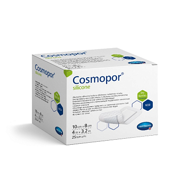 Купить Cosmopor 8 см x 10 см 25 шт повязка стерильная силиконовая