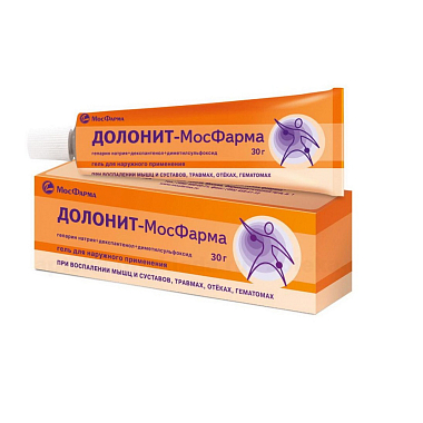 Купить Долонит-МосФарма 30 г гель для наружного применения