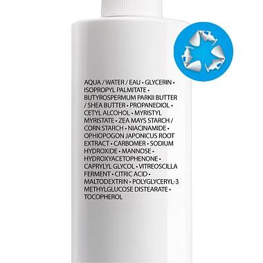 Купить La Roche-Posay Lipikar AP+M 400 мл крем липидовосполняющий увлажняющий  для сухой кожи лица и тела склонной к атопии с маслом ши