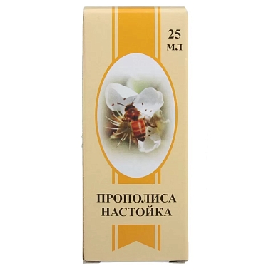 Купить Прополис настойка фл 25мл (Бэгриф)