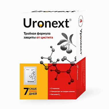 Купить Уронекст 7 шт порошок для приготовления суспензии для приема внутрь саше