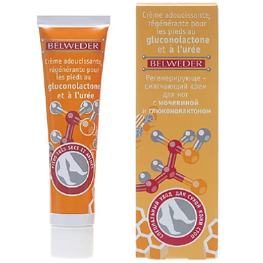Купить Belweder 40 мл крем для ног регенерирующе-смягчающий мочевина-глюконолактон