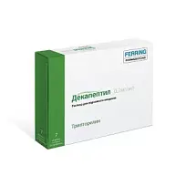 Купить: Декапептил 0,1 мг/мл 1 мл 7 шт раствор для подкожного введения шприцы