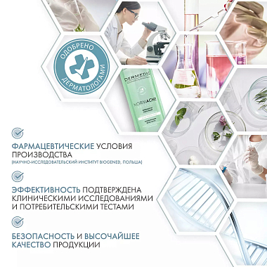 Купить Dermedic Normacne 200 мл гель для лица очищающий антибактериальный