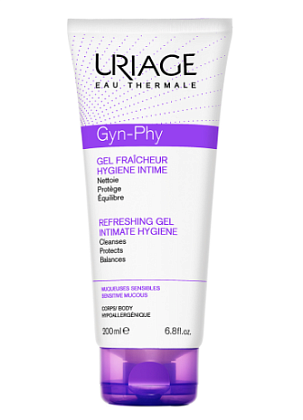Купить Uriage Gyn-Phy гель для интимной гигиены туб 200мл освеж