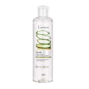 Купить Larvore тонер 248мл увлажняющий тонер с экстрактом алоэ вера ALOE SOOTHING MOISTURE TONER