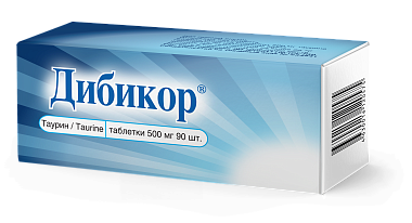 Купить Дибикор 500 мг 90 шт таблетки