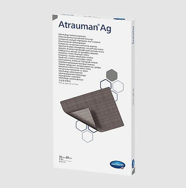 Купить Atrauman Ag 10 см x 20 см 3 шт повязка мазевая с серебром