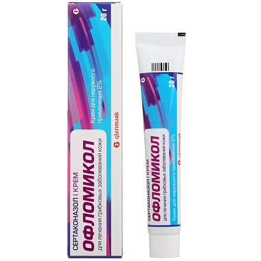 Купить Офломикол 2% 20 г крем для местного и наружного применения