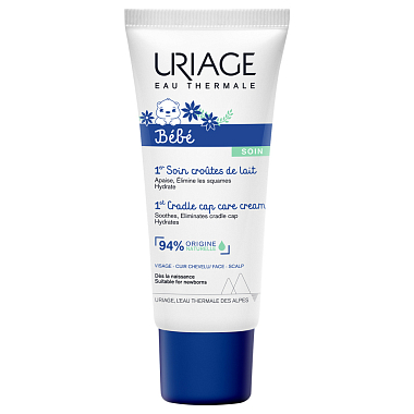 Купить Uriage Bebe 40 мл крем для кожи головы детей от молочных корочек