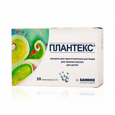 Купить Плантекс гранулы д/сусп д/внутр 5г №30 д/детей