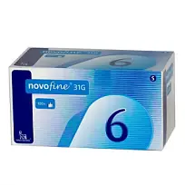 Купить: Новофайн иглы 31G 0,25 x 6 мм 100 шт
