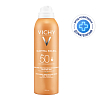Купить Vichy Capital Ideal Soleil 200 мл спрей-вуаль увлажняющий солнцезащитный  для кожи лица и тела SPF 50