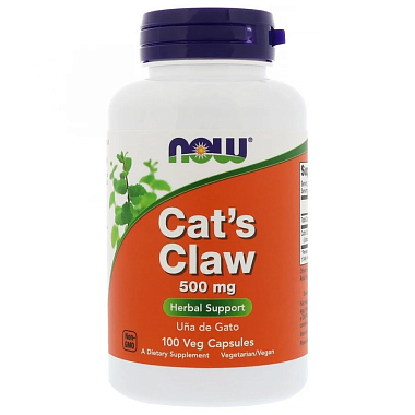 Купить Now Foods Кошачий коготь 100 шт капсулы