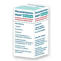 Купить: Оксалиплатин медак 5 мг/мл 20 мл 1 шт концентрат для приготовления раствора для инфузий