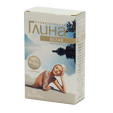 Купить Глина 100 г порошок белая