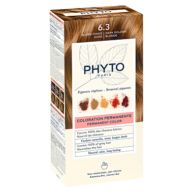 Купить Phyto color №6.3 (темный золотистый блонд) краска для волос