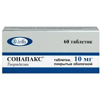 Купить: Сонапакс 10 мг 60 шт таблетки покрытые оболочкой