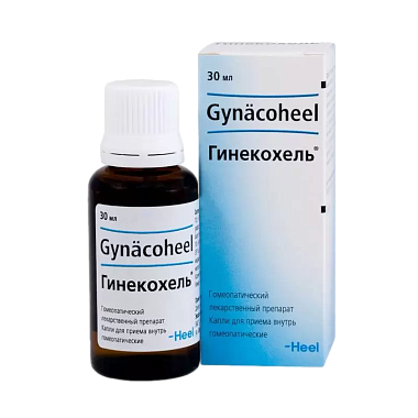 Купить Гинекохель 30 мл капли для приема внутрь гомеопатические