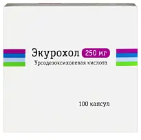 Купить: Экурохол 250 мг 100 шт капсулы