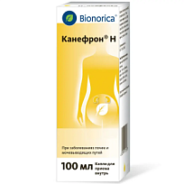 Купить: Канефрон Н 100 мл капли для приема внутрь