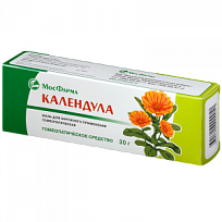 Купить: Календула-ГФ 30 г мазь для наружного применения гомеопатическая