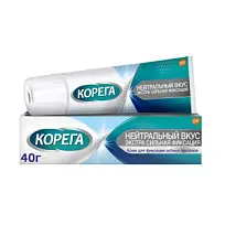 Купить: Корега Экстра Сильный 40 г  крем для фиксации зубных протезов нейтральный вкус