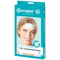 Купить: Extraplast 2 шт пластырь от головной боли