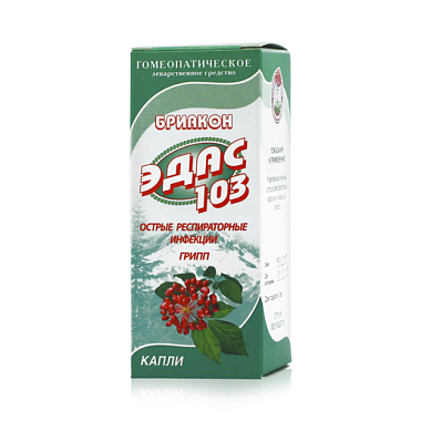 Купить Эдас-103 Бриакон 25 мл капли гомеопатические
