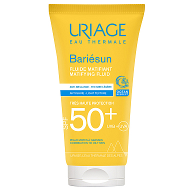 Купить Uriage Bariesun 50 мл эмульсия матирующая SPF 50+