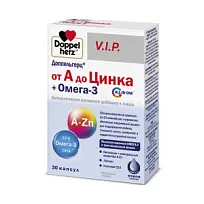 Купить: Doppelherz V.I.P. от А до Цинка + Омега-3 30 шт капсулы