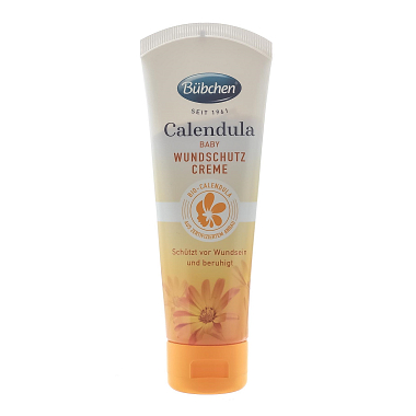 Купить Bubchen 75 мл крем для детей специальный защитный календула с рождения