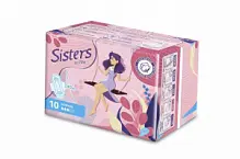 Купить: Sisters Ultra Normal 10 шт прокладки супер мягкая поверхность