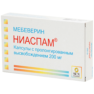 Купить Ниаспам 200 мг 30 шт капсулы пролонгированного действия